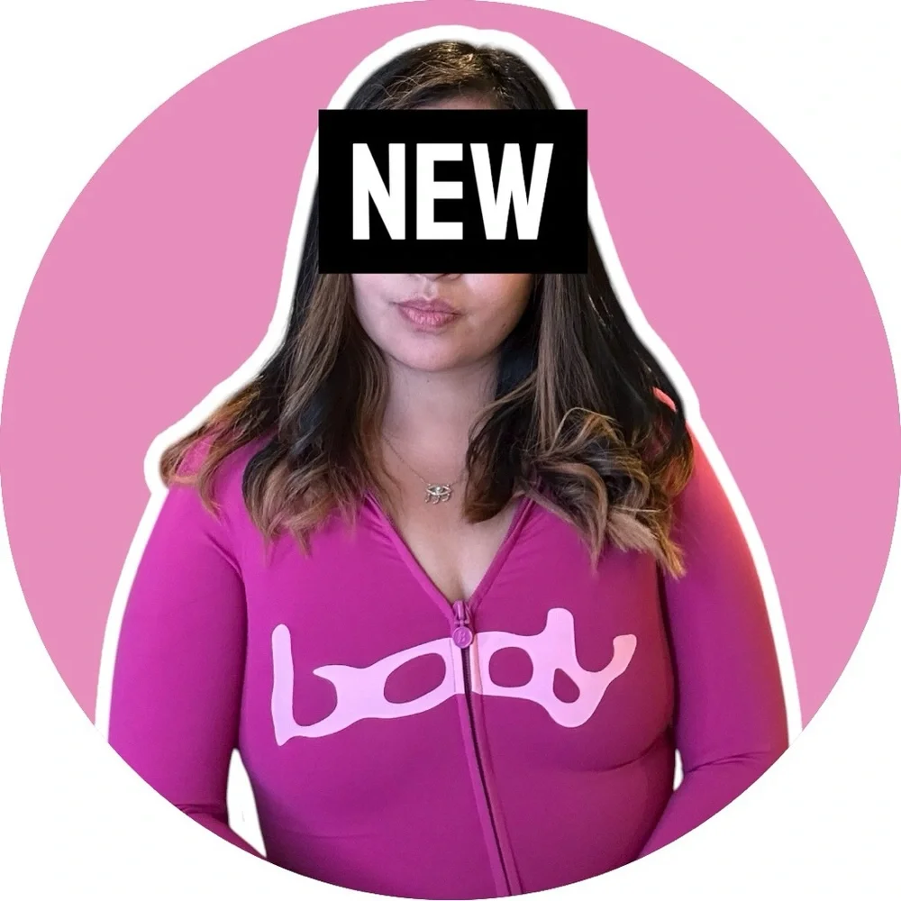 Vibrant Pink Bodysuit for Women - Picture 1 of 2